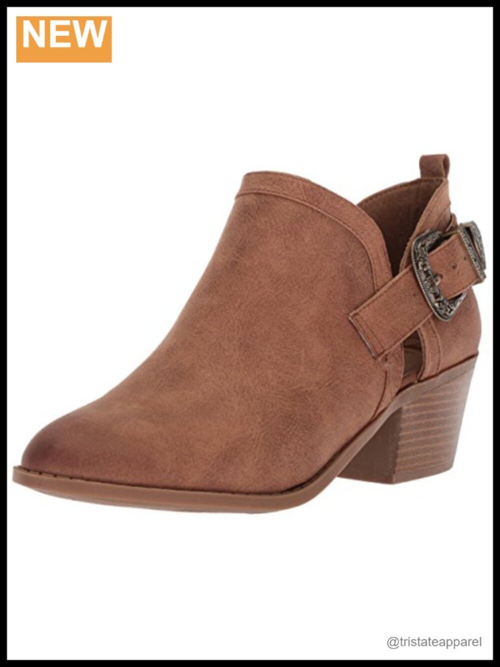 Fergalicious Women's Ankle Bootie with Memory Foam Comfort Slip-On